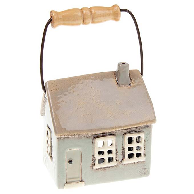 Porcelain House Tealight - Heart Porcelain House Tealight - Heart