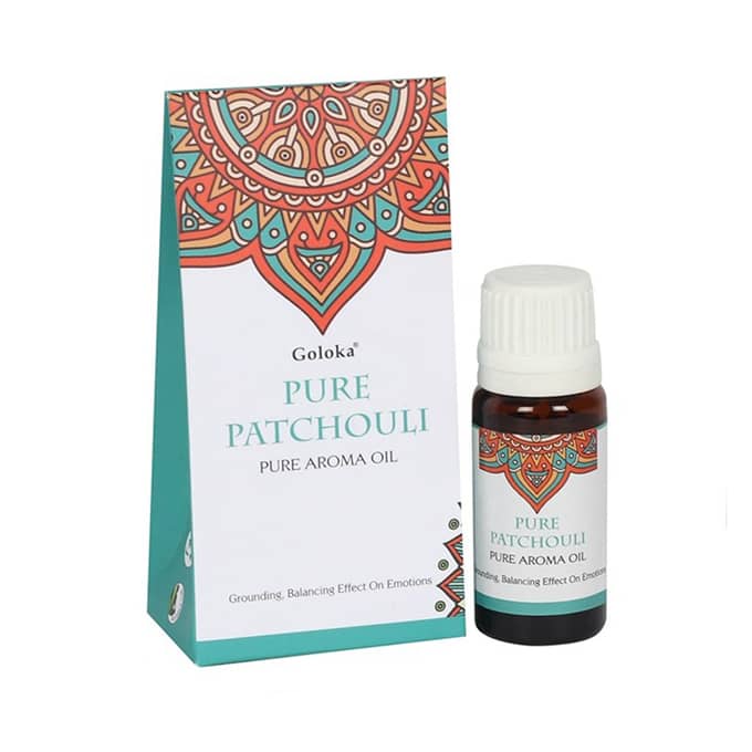 10ml Goloka Pure Patchouli Fragrance Oil
