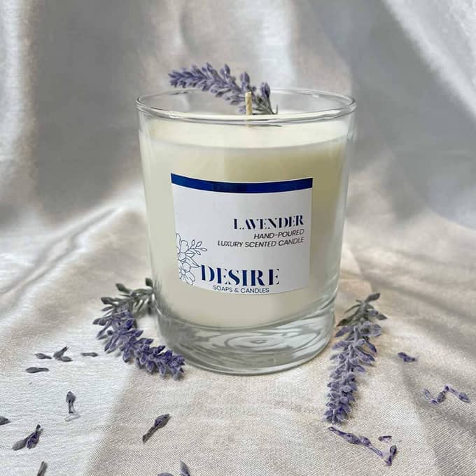 Desire 30cl Lavender Fragrance Candle