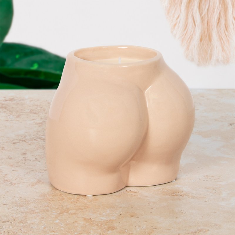 Nude Lower Body Art Candle Jar
