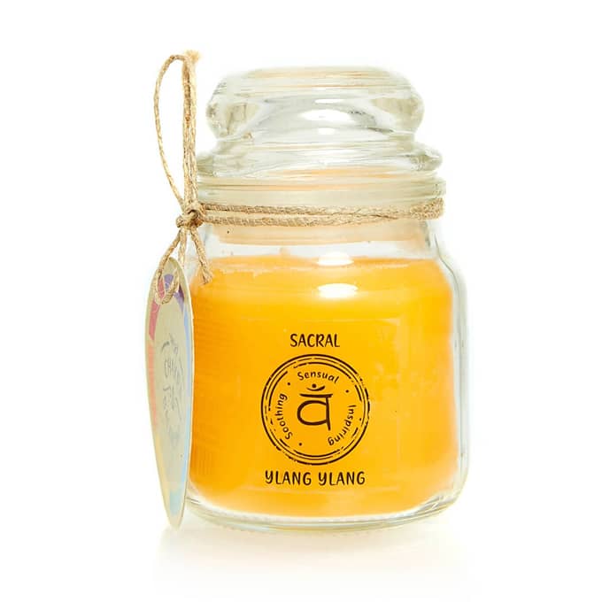 9cm Sacral Chakra Scented Candle