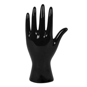 
                  
                    Black Ceramic Palmistry Hand Ornament Back
                  
                