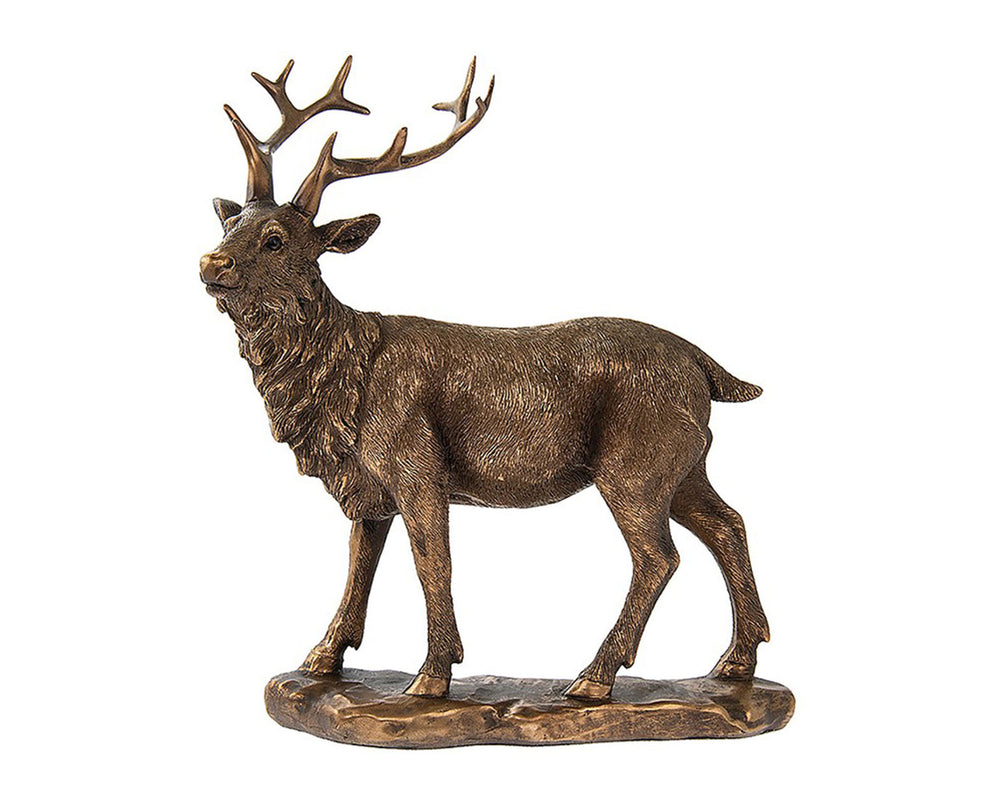 Reflections Bronze Stag Small
