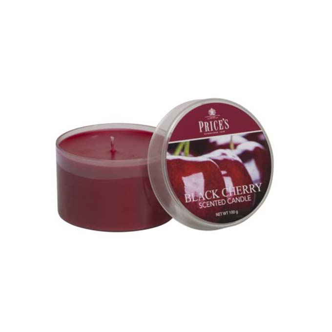 Price's Black Cherry Scented Candle