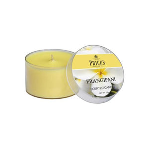 Price's Frangipani Scented Candle Tin