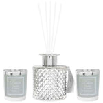 Silver Diffuser/Candle Set of 3