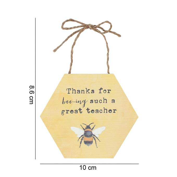 
                  
                    Thank you for beeing such a great teacher sign plaque
                  
                