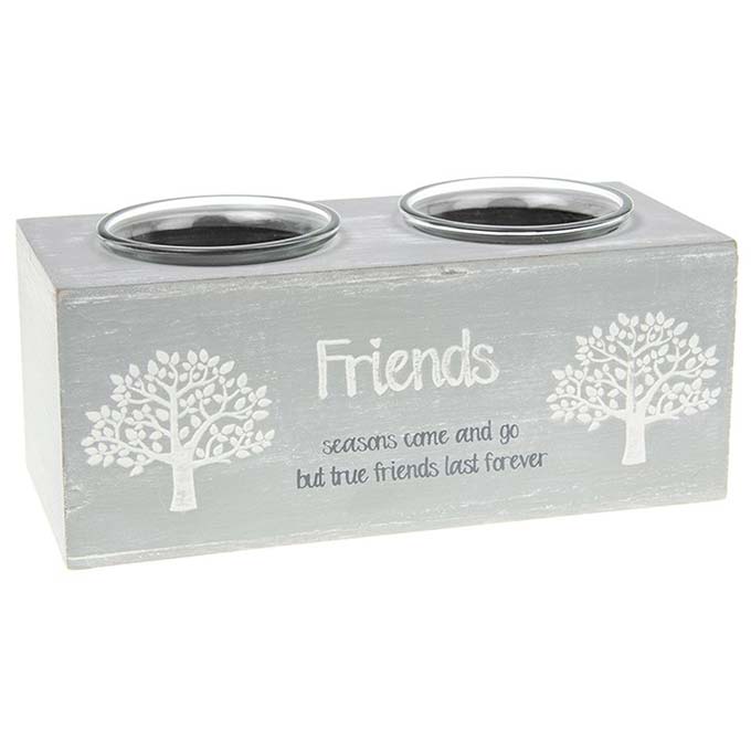 Tree Of Life Double Tealight Friends