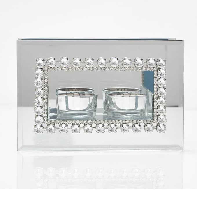 
                  
                    deco diamond double tealight candle holder front
                  
                