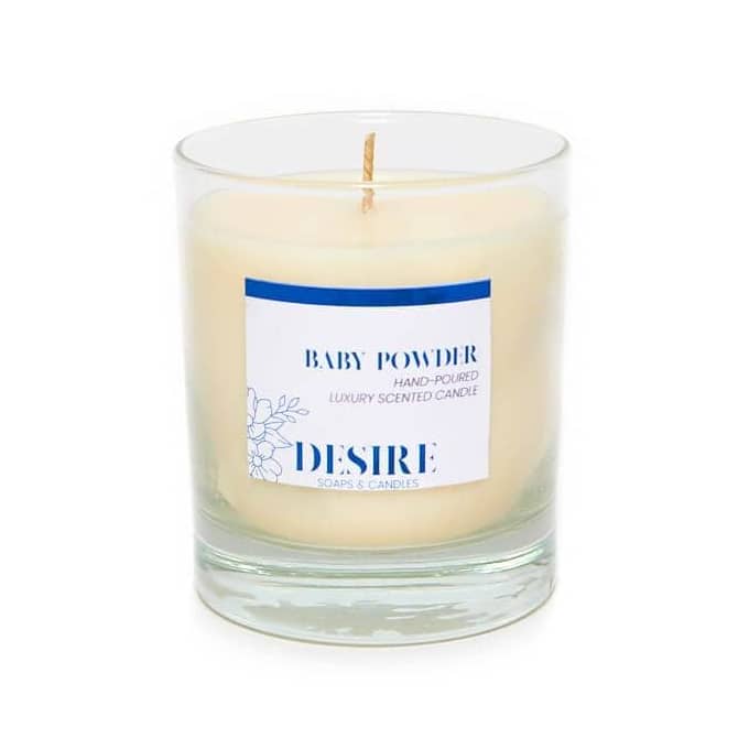 
                  
                    desire 30cl baby powder scented candle white background
                  
                