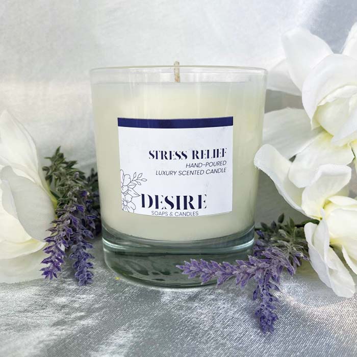 desire 30cl stress relief candle