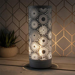 desire aroma cylinder lamp sparkle grey