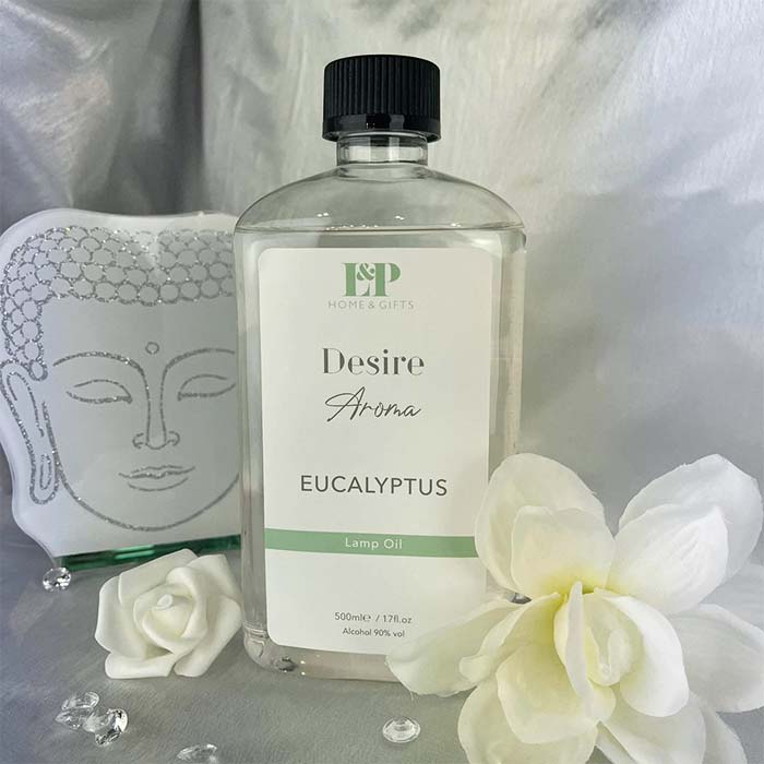L&P Desire Aroma Eucalyptus Lamp Oil 500ml Bottles