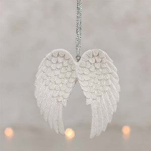 
                  
                    Double Glitter Angel Wing Hanging Decoration
                  
                
