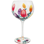 flower gin glass tulip