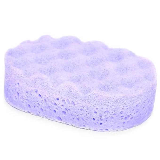 Lavendar Oval Soap Sponge