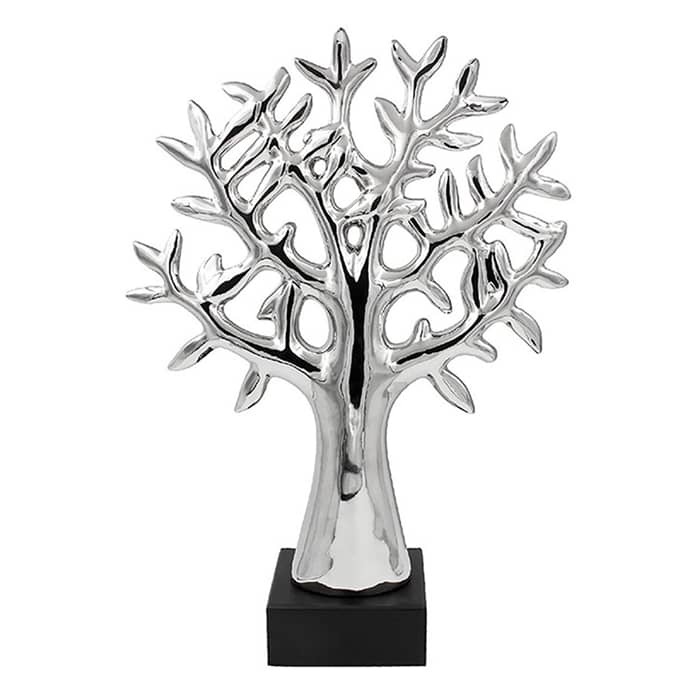 Silver Art Sculpture Tree Of Life