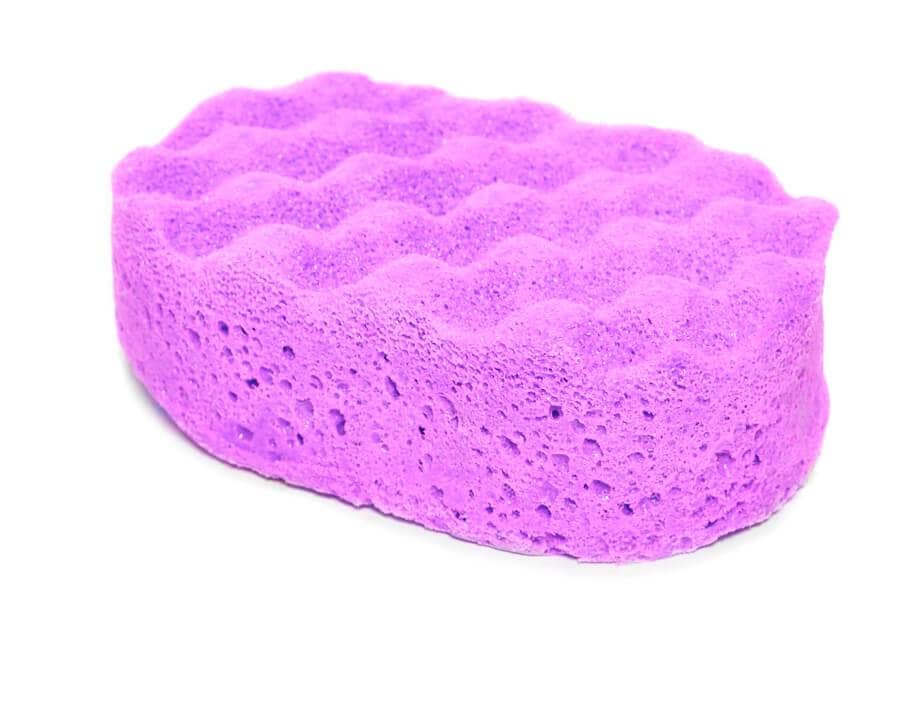 space girl oval soap sponge