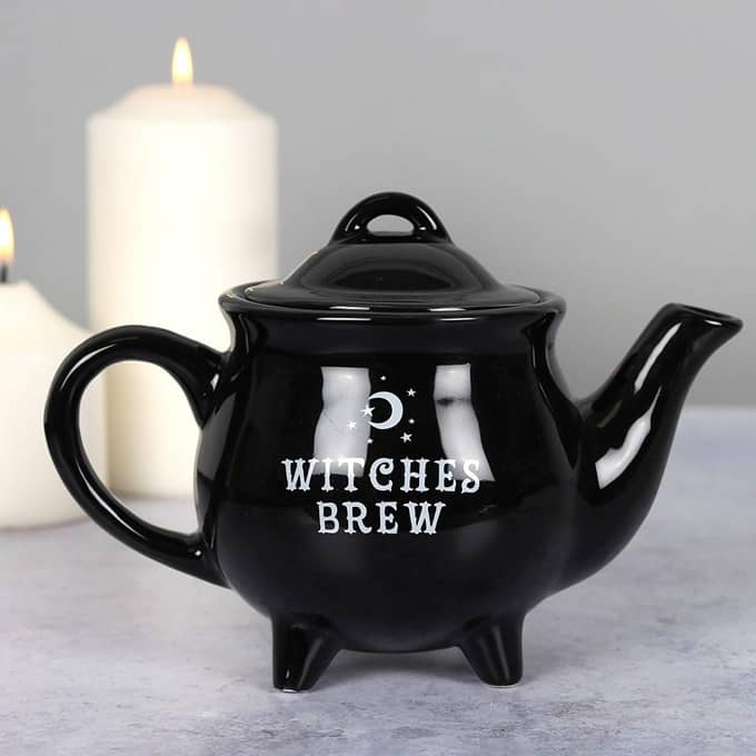
                  
                    Witches Brew Black Ceramic Tea Pot
                  
                